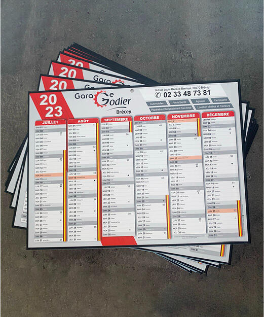 Calendriers